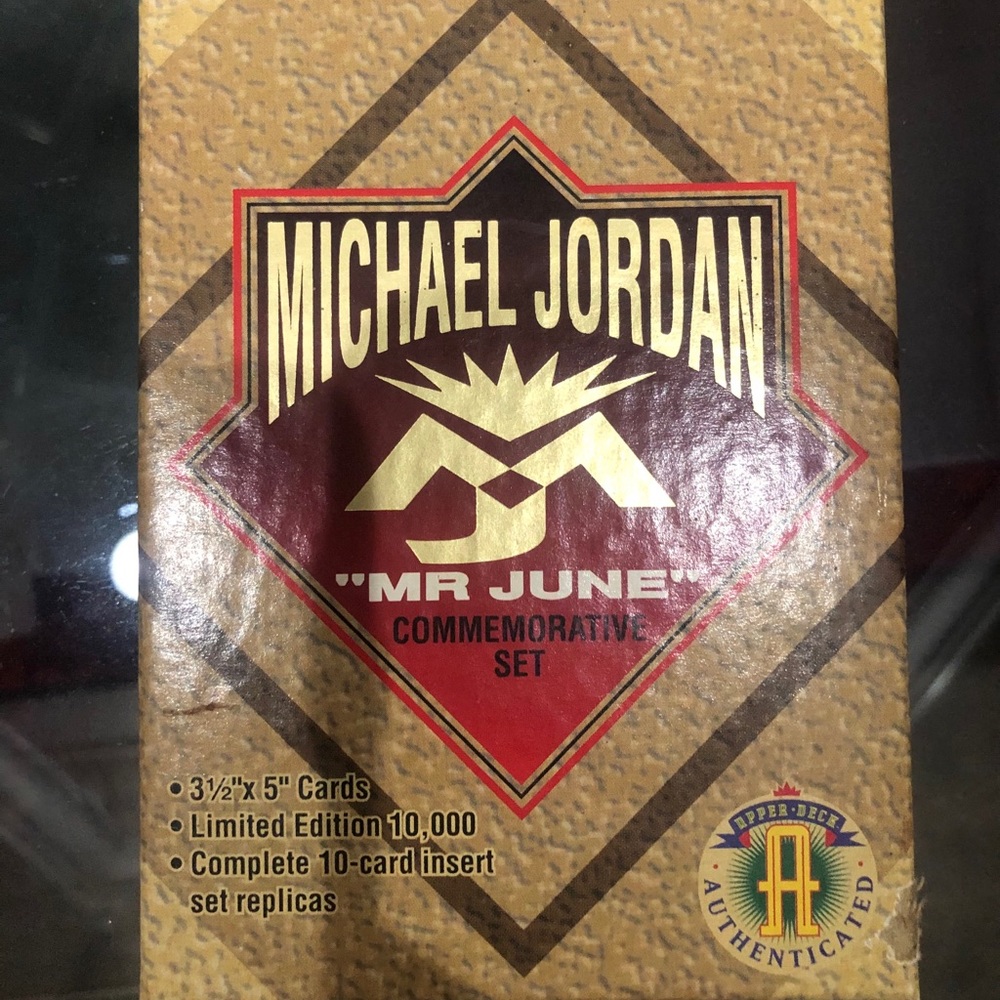 Jordan mr June full set 10 cards blow up 3x5 cards